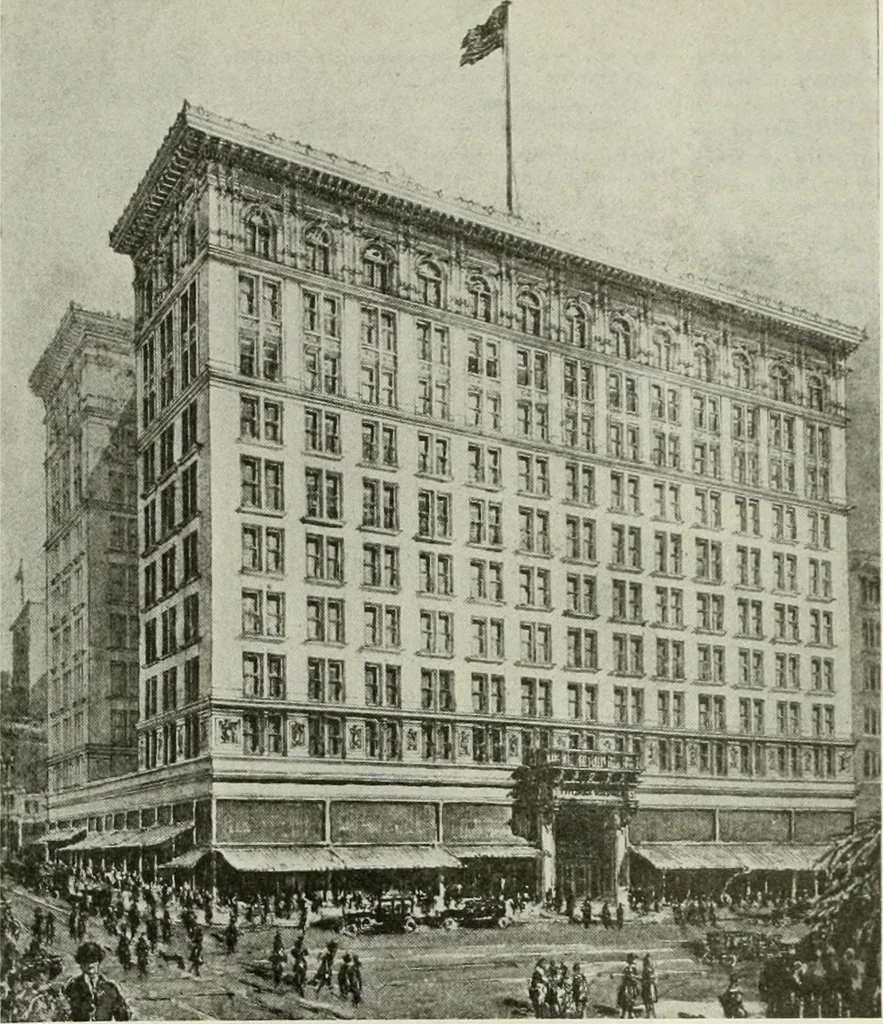An illustration from Building & engineering news, 1914, leaf 471