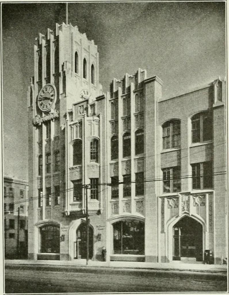 An illustration from Building & engineering news, 1914, leaf 479