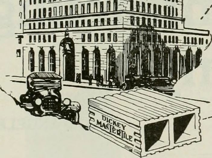 An illustration from Building & engineering news, 1914, leaf 490