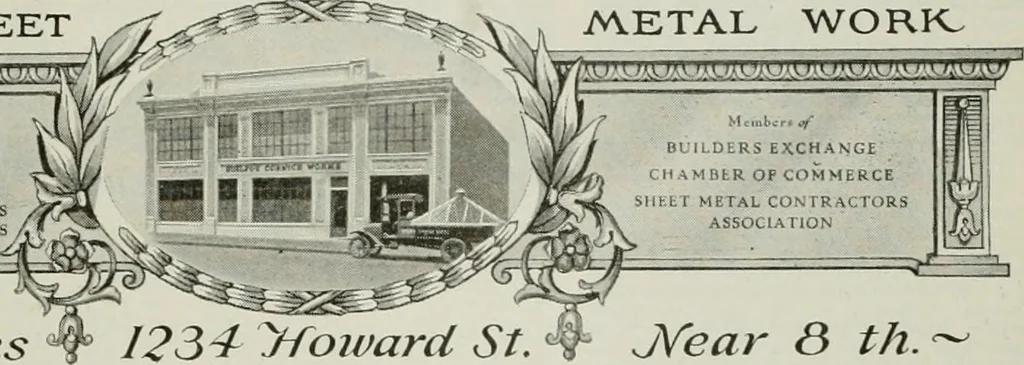 An illustration from Building & engineering news, 1914, leaf 510
