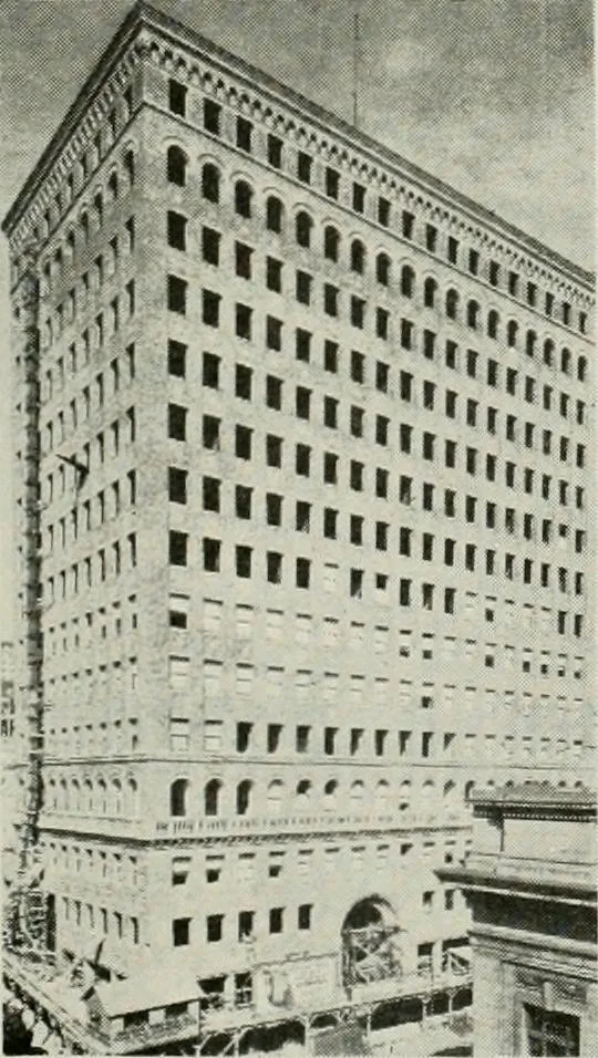 An illustration from Building & engineering news, 1914, leaf 548
