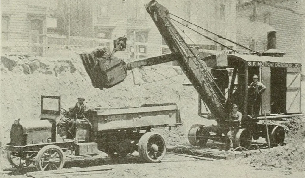 An illustration from Building & engineering news, 1914, leaf 552