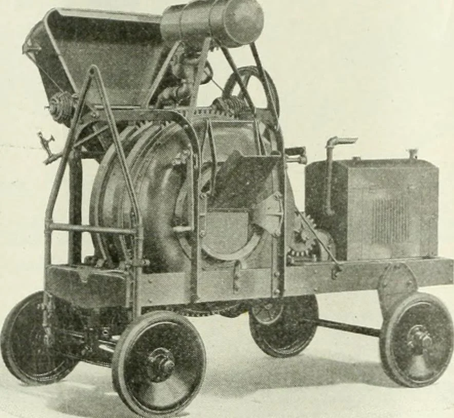 An illustration from Building & engineering news, 1914, leaf 693
