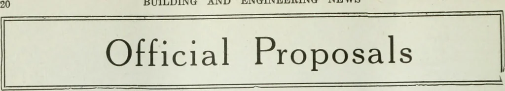 An illustration from Building & engineering news, 1914, leaf 929