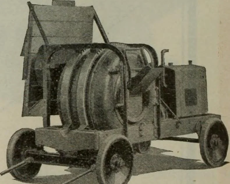 An illustration from Building & engineering news, 1914, leaf 115