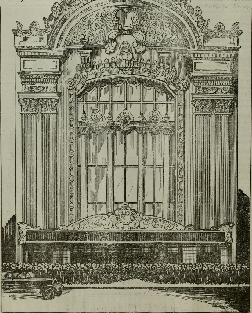 An illustration from Building & engineering news, 1914, leaf 205