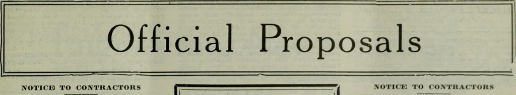 An illustration from Building & engineering news, 1914, leaf 54