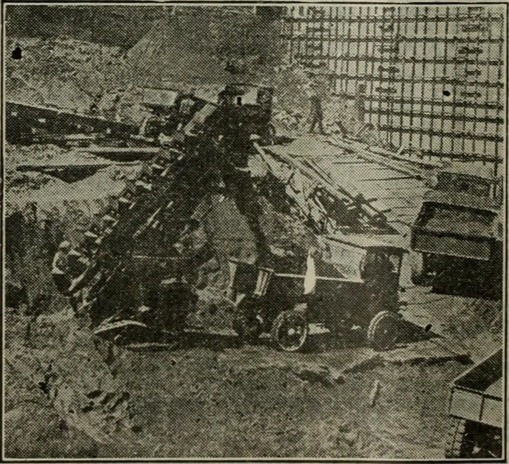 An illustration from Building & engineering news, 1914, leaf 59
