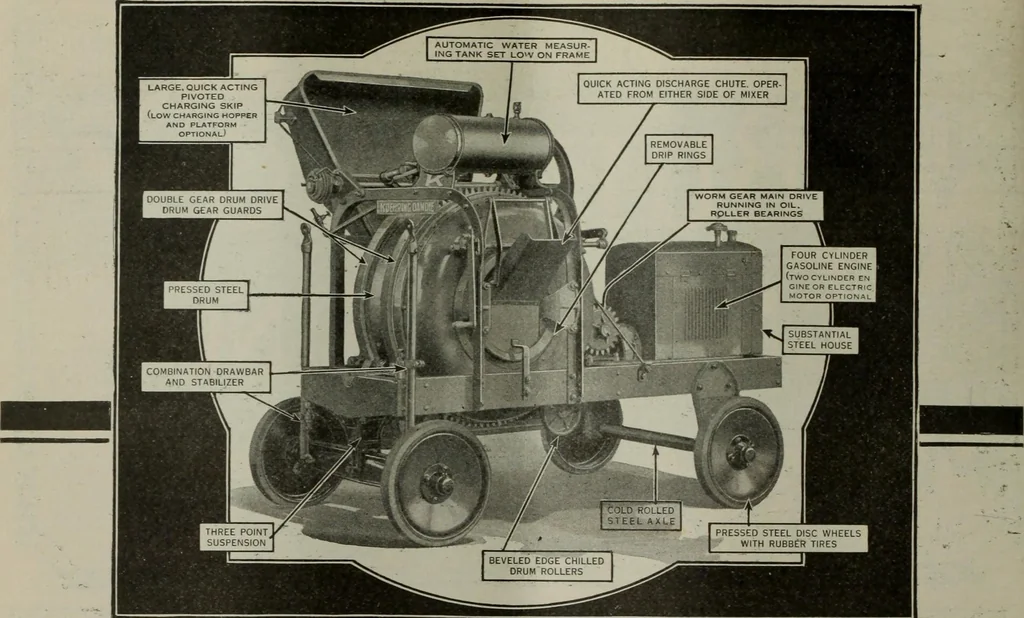 An illustration from Building & engineering news, 1914, leaf 743