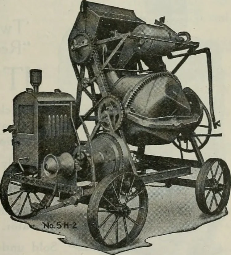 An illustration from Building & engineering news, 1914, leaf 136