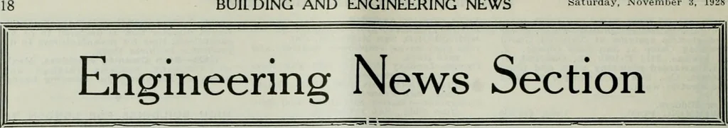 An illustration from Building & engineering news, 1914, leaf 625