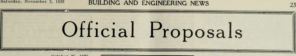 An illustration from Building & engineering news, 1914, leaf 630