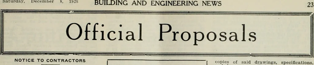 An illustration from Building & engineering news, 1914, leaf 800
