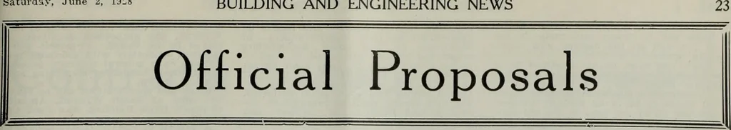 An illustration from Building & engineering news, 1914, leaf 766