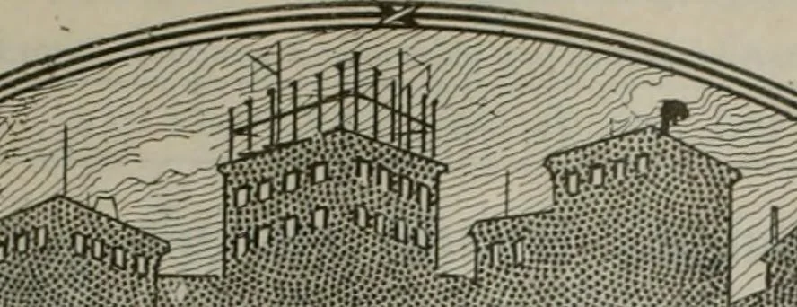 An illustration from Building & engineering news, 1914, leaf 136