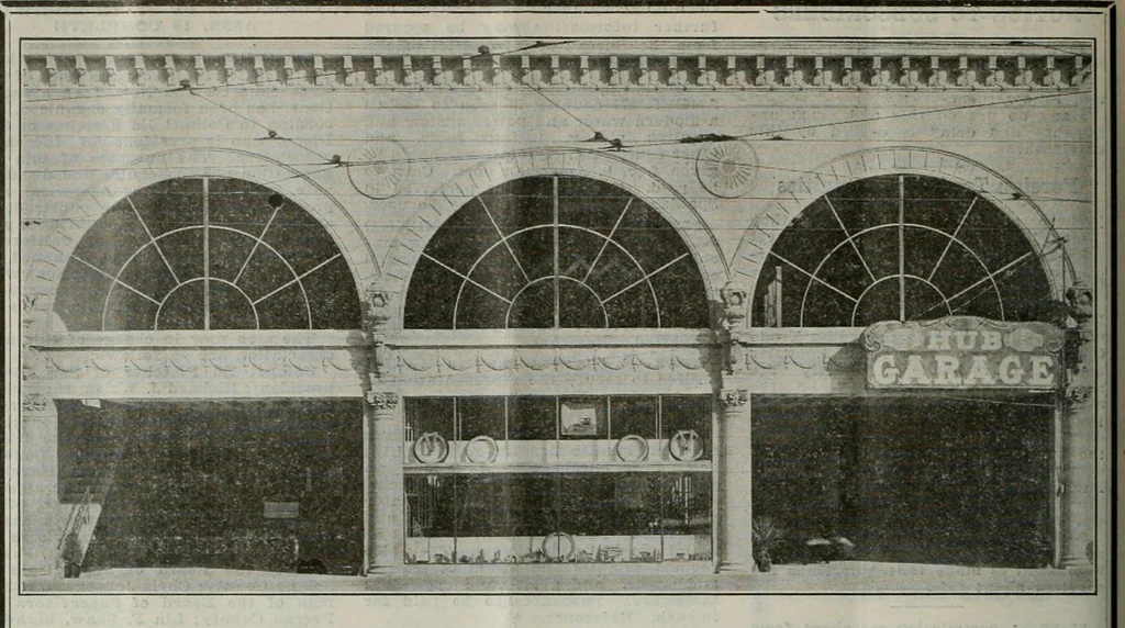 An illustration from Building & engineering news, 1914, leaf 215
