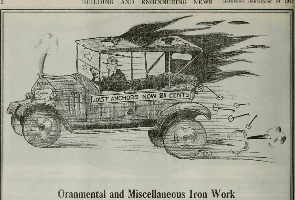 An illustration from Building & engineering news, 1914, leaf 371