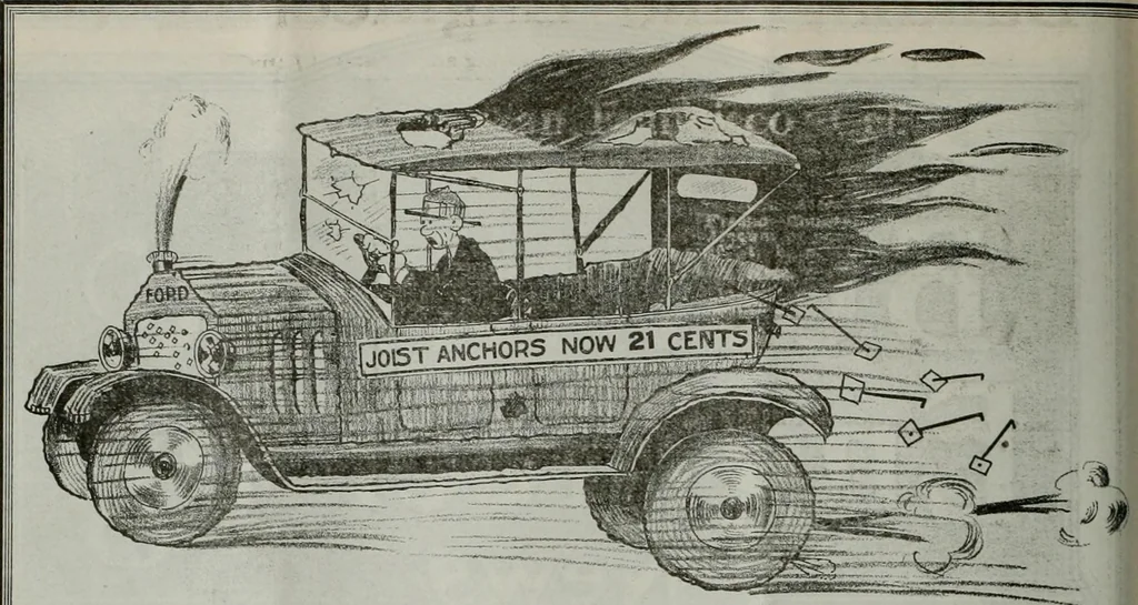 An illustration from Building & engineering news, 1914, leaf 404