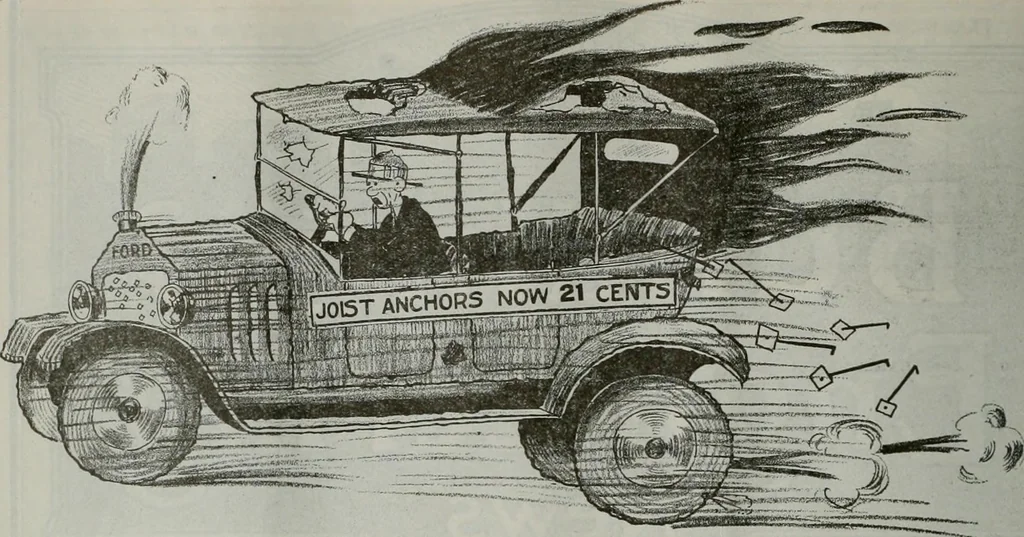An illustration from Building & engineering news, 1914, leaf 468