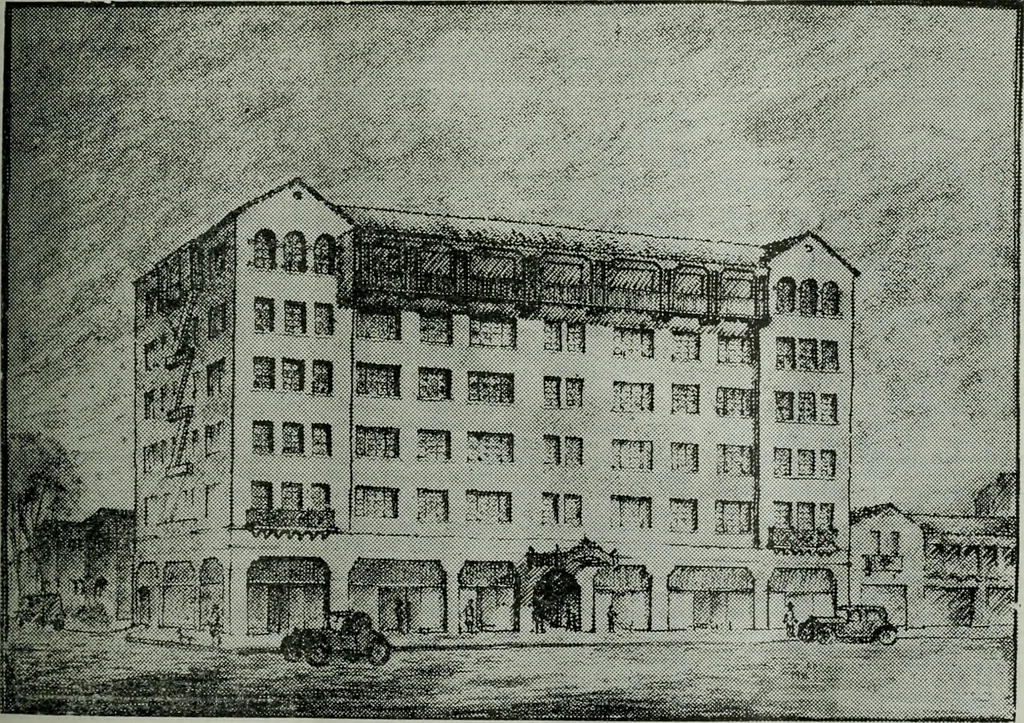 An illustration from Building & engineering news, 1914, leaf 290
