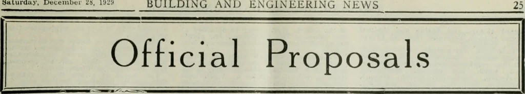 An illustration from Building & engineering news, 1914, leaf 890
