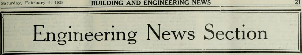An illustration from Building & engineering news, 1914, leaf 198