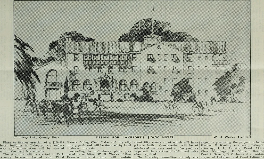 An illustration from Building & engineering news, 1914, leaf 284