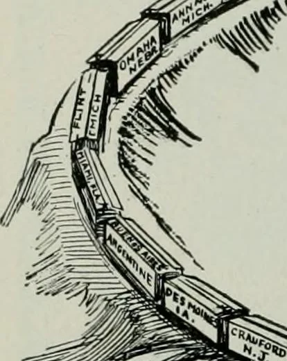 An illustration from Building & engineering news, 1914, leaf 573