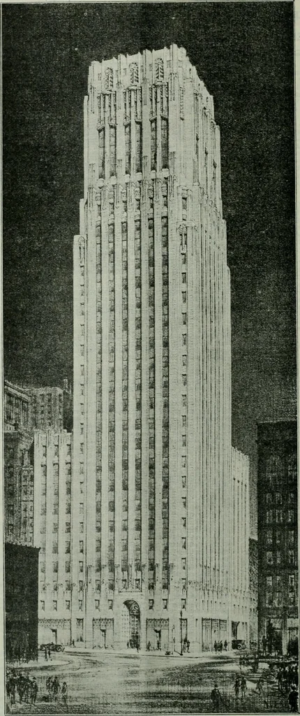 An illustration from Building & engineering news, 1914, leaf 579