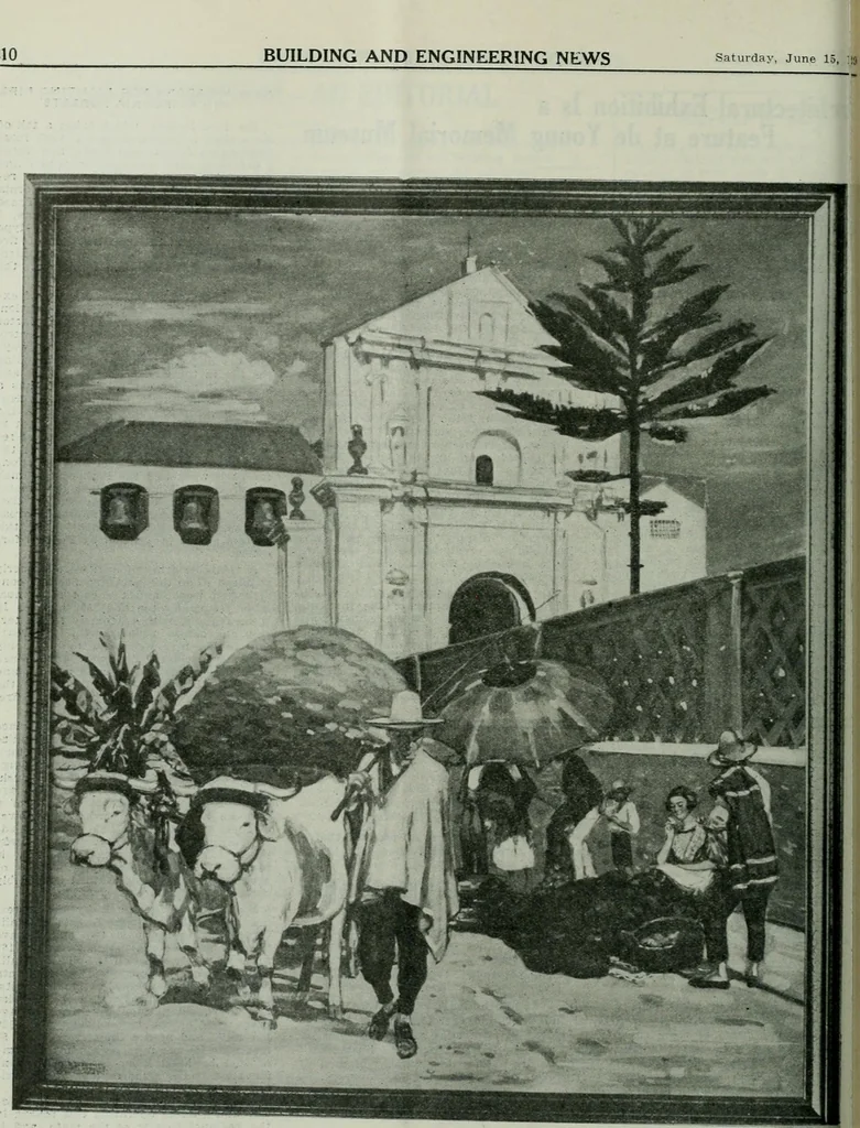An illustration from Building & engineering news, 1914, leaf 827