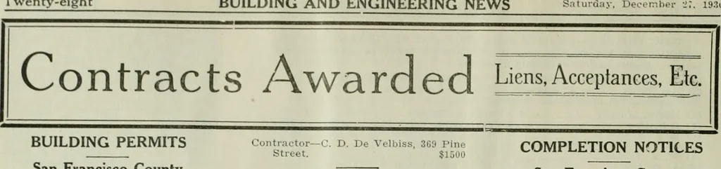 An illustration from Building & engineering news, 1914, leaf 887