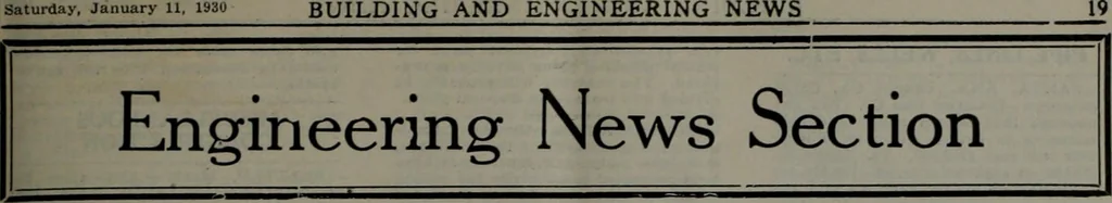 An illustration from Building & engineering news, 1914, leaf 44