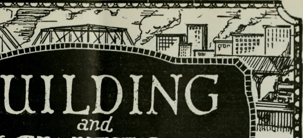 An illustration from Building & engineering news, 1914, leaf 302
