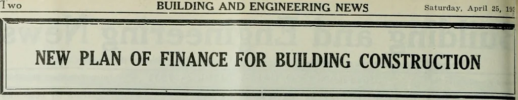 An illustration from Building & engineering news, 1914, leaf 549