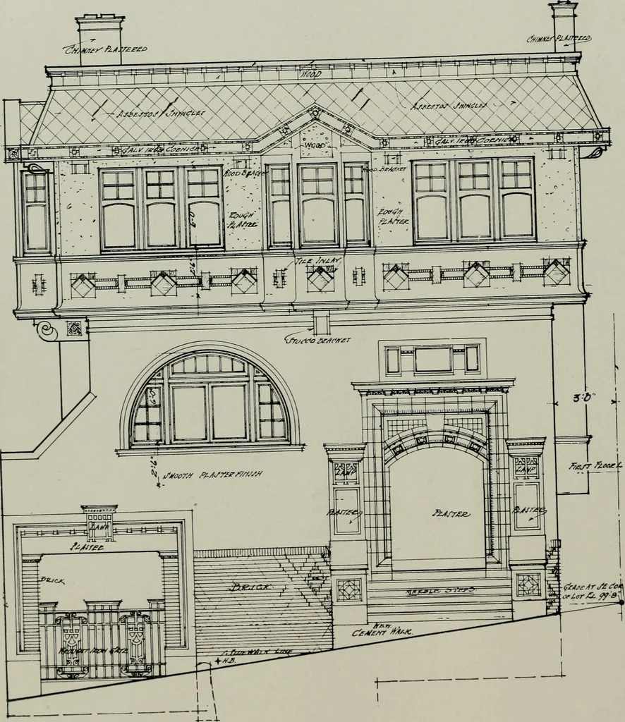 An illustration from Building and industrial news, 1914, leaf 429