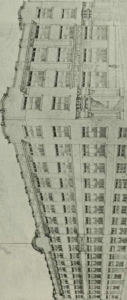 An illustration from Building and industrial news, 1914, leaf 648