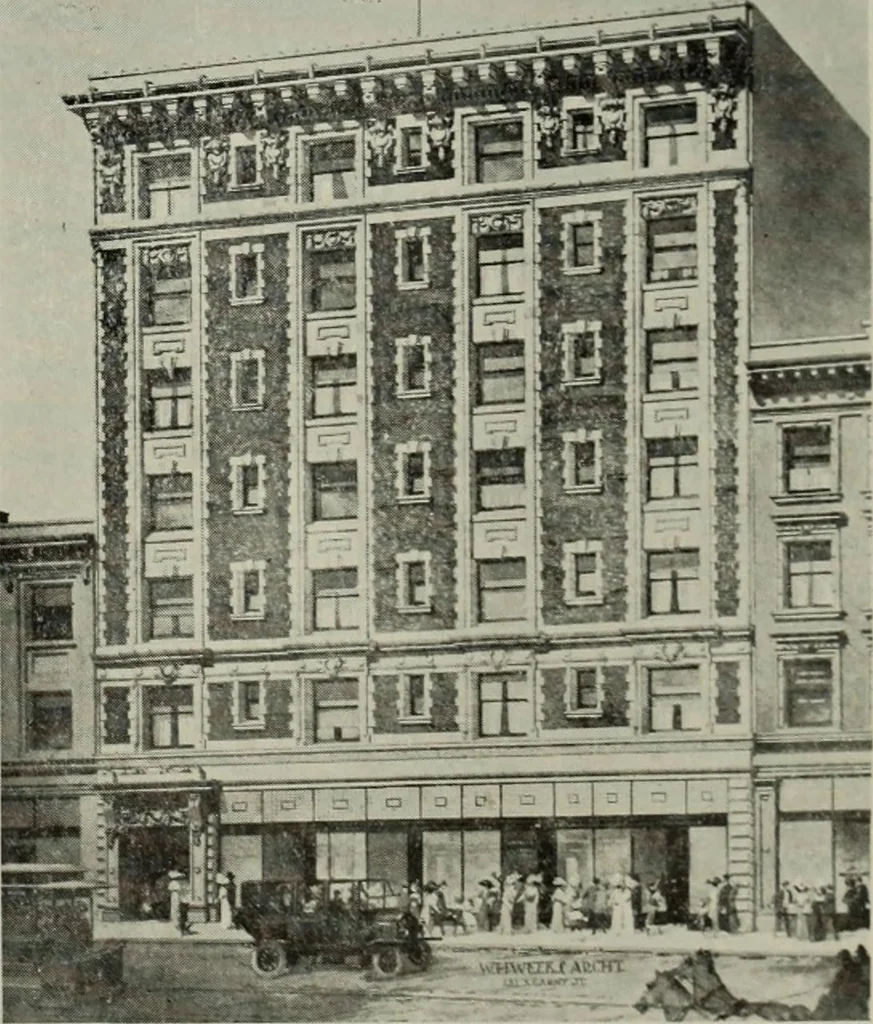 An illustration from Building and industrial news, 1914, leaf 92