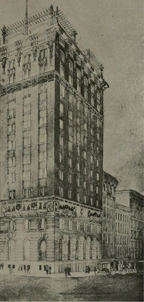 An illustration from Building and industrial news, 1914, leaf 220