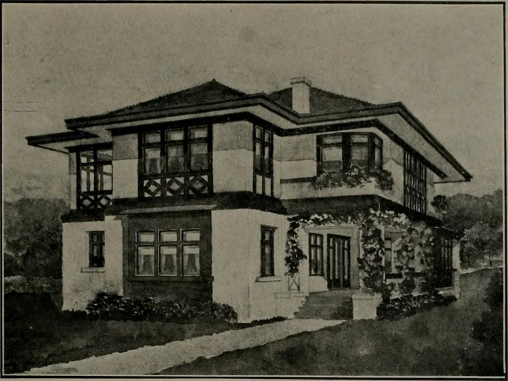An illustration from Building and industrial news, 1914, leaf 252