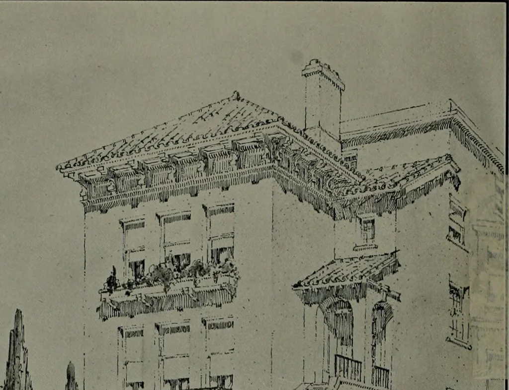 An illustration from Building and industrial news, 1914, leaf 379