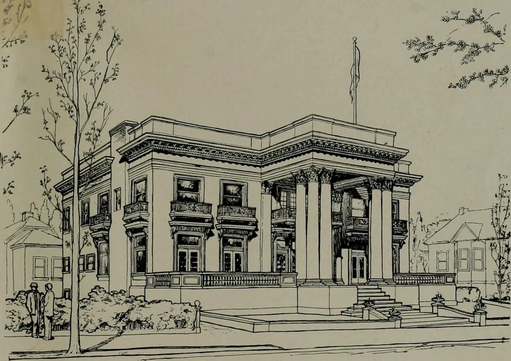 An illustration from Building and industrial news, 1914, leaf 380