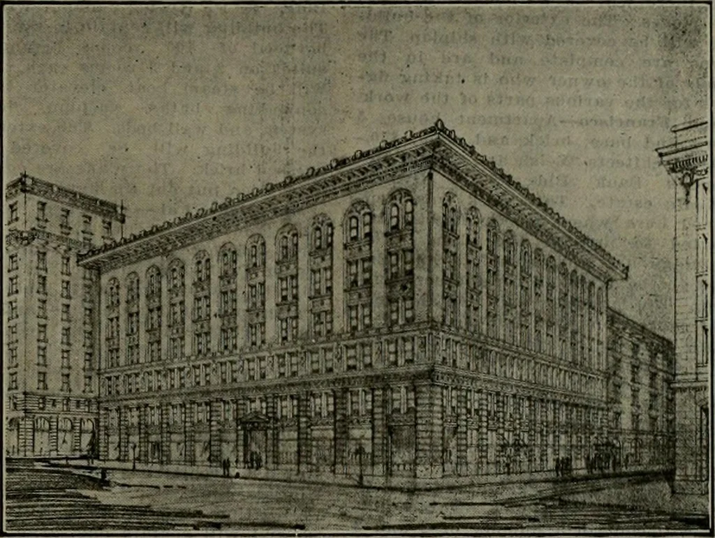 An illustration from Building and industrial news, 1914, leaf 434