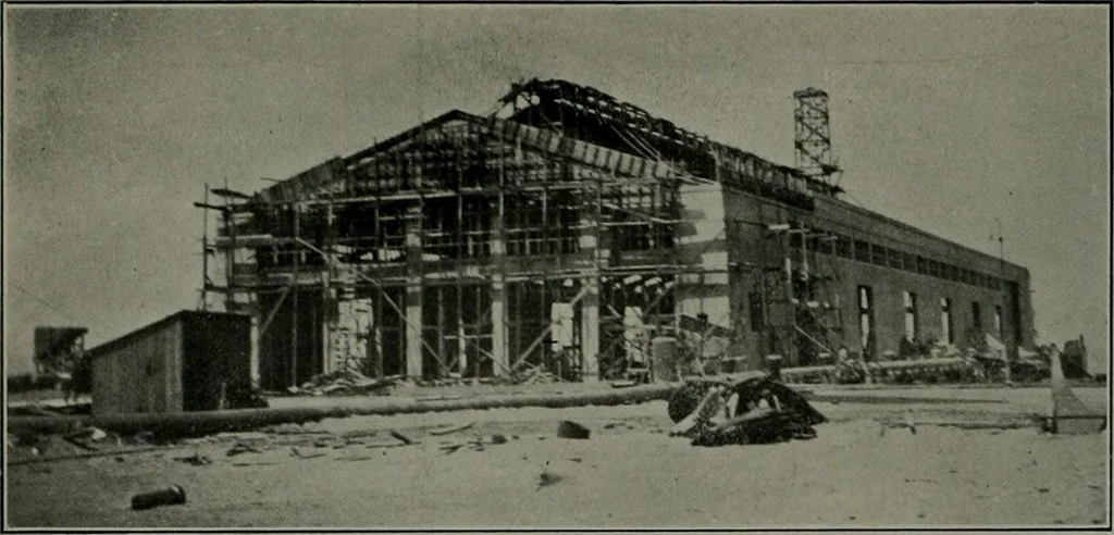 An illustration from Building and industrial news, 1914, leaf 447