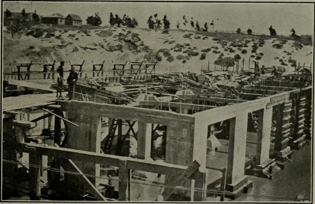 An illustration from Building and industrial news, 1914, leaf 448