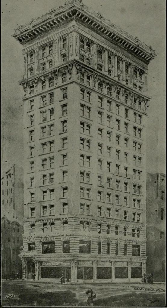 An illustration from Building and industrial news, 1914, leaf 515