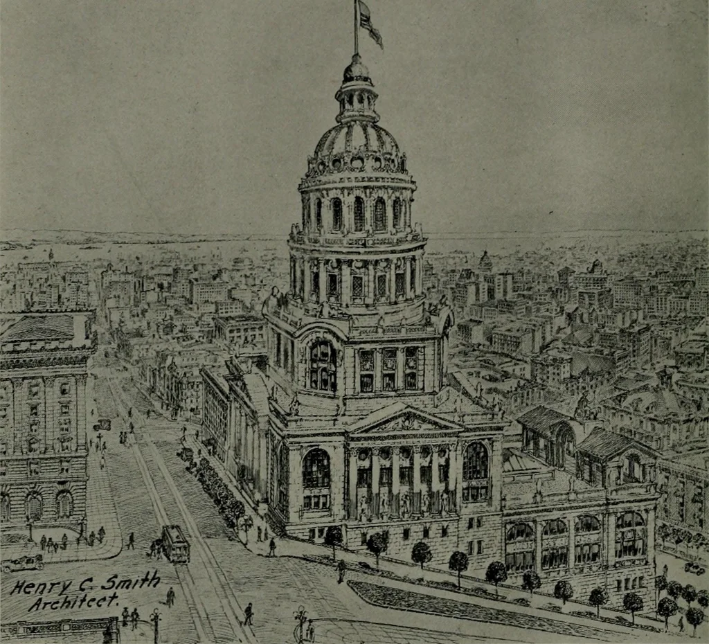 An illustration from Building and industrial news, 1914, leaf 547