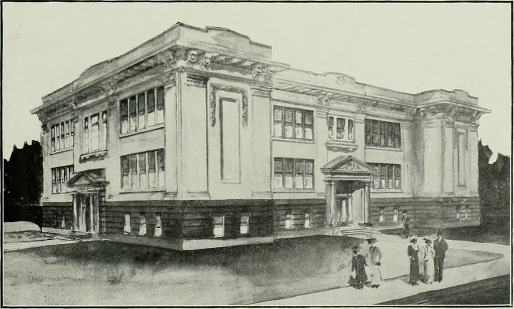 An illustration from Building and industrial news, 1914, leaf 138