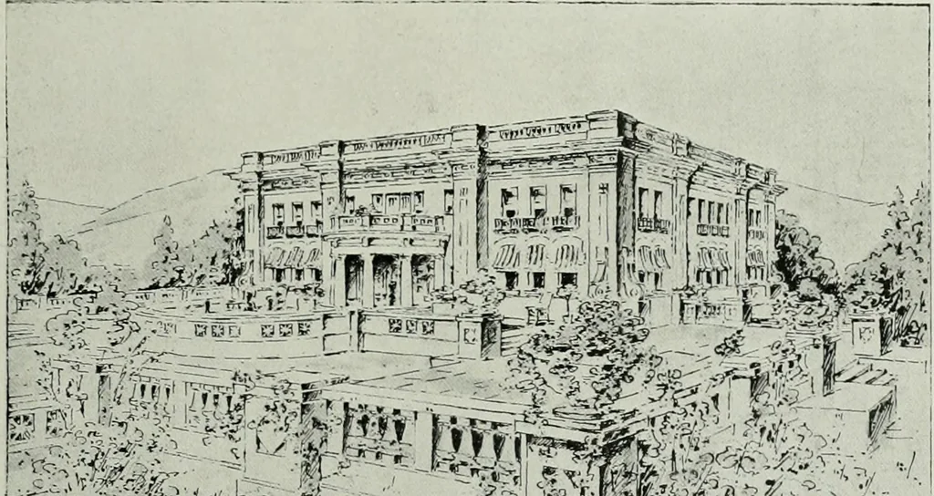 An illustration from Building and industrial news, 1914, leaf 468