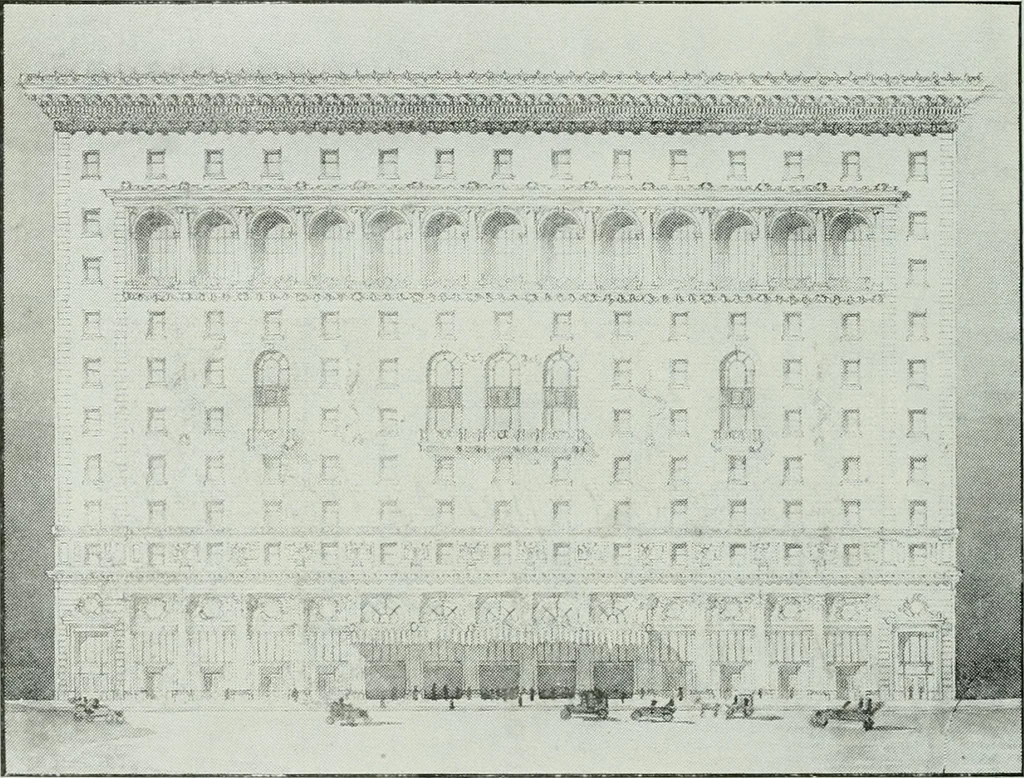 An illustration from Building and industrial news, 1914, leaf 567
