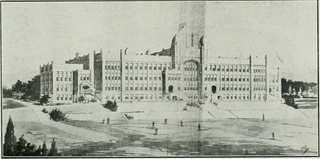 An illustration from Building and industrial news, 1914, leaf 568